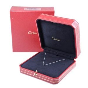 White XS Diaman Cartier Necklace